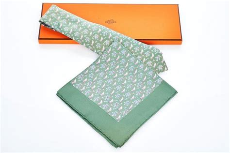 hermes ties and pocket squares.